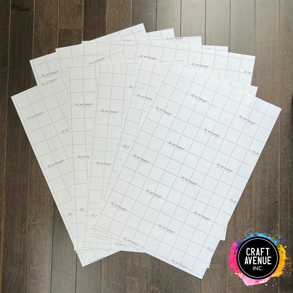 Neenah Jet Opaque Inkjet Printable HTV 11 x 17 – Craft Avenue Ltd.