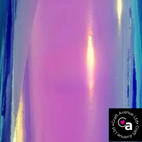 Blue Opal Holographic Vinyl
