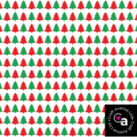 Christmas Trees Adhesive Vinyl - CLEARANCE