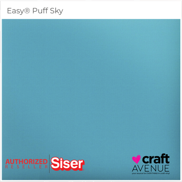Siser EasyPUFF 3D 12" - Sky Blue
