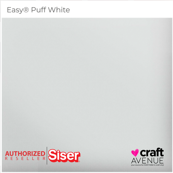 Siser EasyPUFF 3D 12" - White