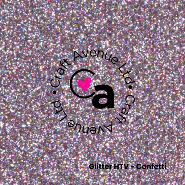 Confetti Glitter HTV