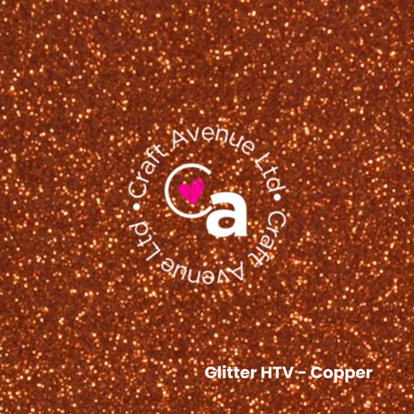 Copper Glitter HTV