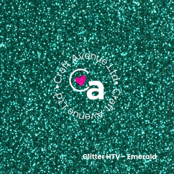 Emerald Glitter HTV