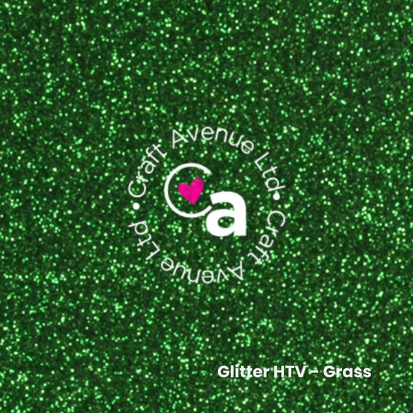 Grass Glitter HTV