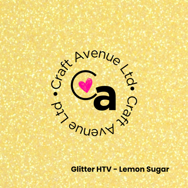 Lemon Sugar Glitter HTV