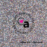 Glitter Light Multi HTV