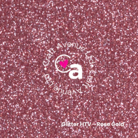 Rose Gold Glitter HTV