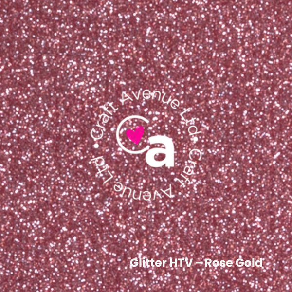 Rose Gold Glitter HTV