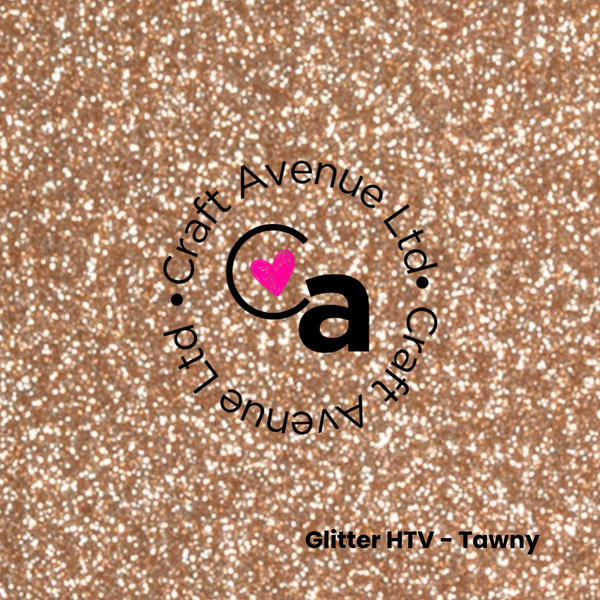 Tawny Glitter HTV