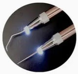 Straight Needle Weeding Hook w/ LED Light