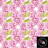 Roses Adhesive Vinyl - CLEARANCE