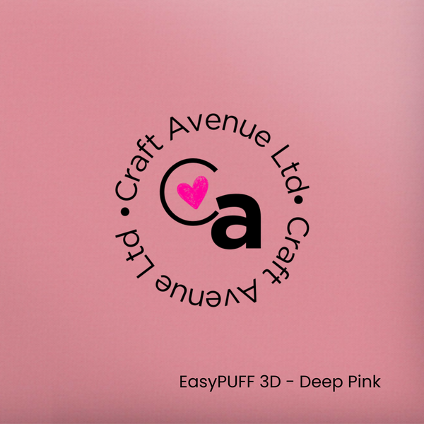 Siser EasyPUFF 3D 12" - Deep Pink