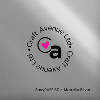 Siser EasyPUFF 3D 12" - Silver