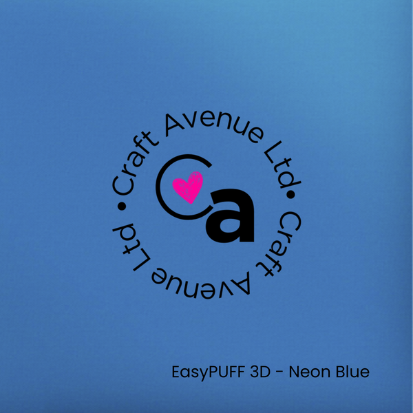 Siser EasyPUFF 3D 12" - Neon Blue