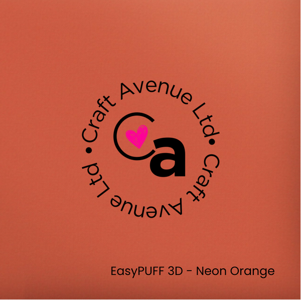 Siser EasyPUFF 3D 12" - Neon Orange