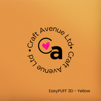 Siser EasyPUFF 3D 12" - Yellow
