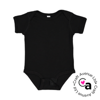 INFANT - Rabbit Skins 4400 Baby Rib Lap Shoulder Onesie