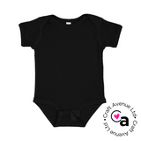 INFANT - Rabbit Skins 4400 Baby Rib Lap Shoulder Onesie