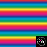 Rainbow Adhesive Vinyl - CLEARANCE