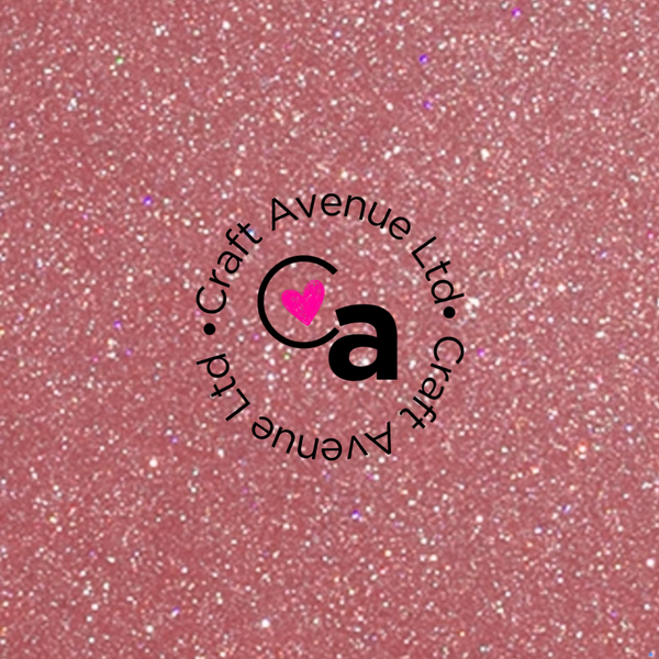 Rose Gold Glitter Siser PSV permanent vinyl