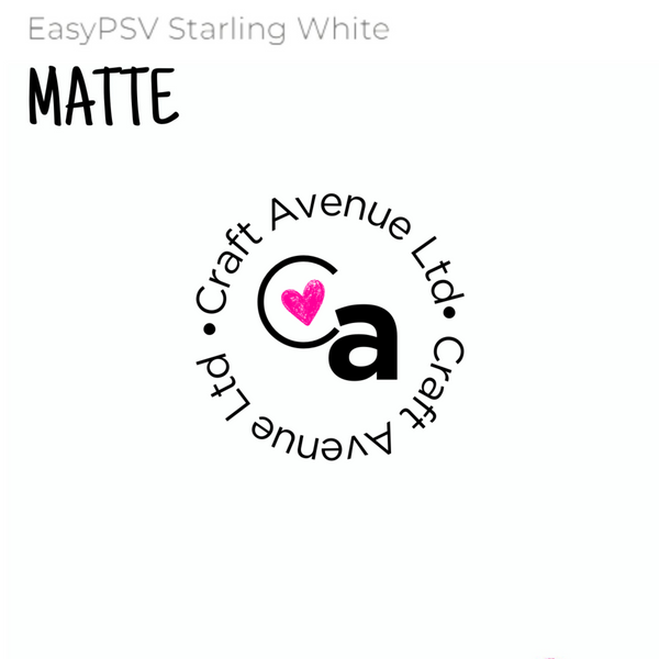Siser EasyPSV Starling - MATTE White