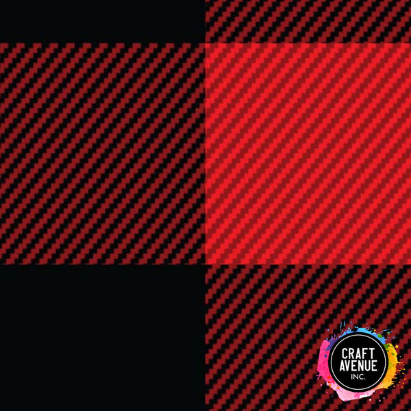 Siser Buffalo Plaid Red