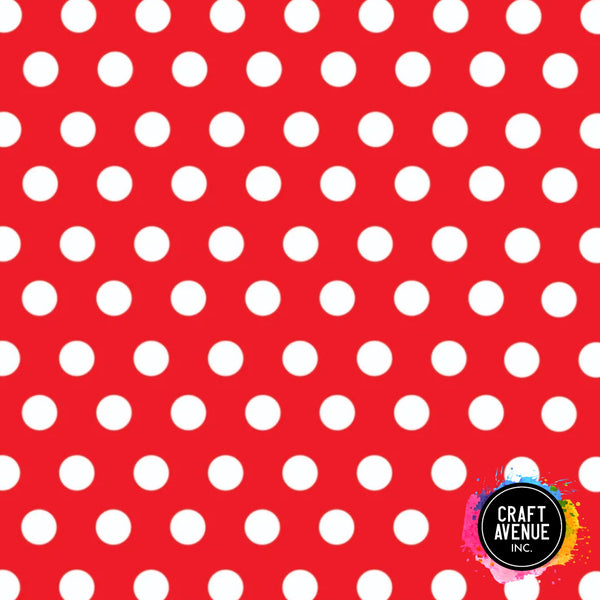 Polka Dot Red
