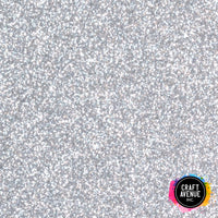 Silver Glitter HTV