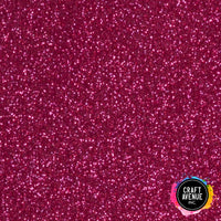 Hot Pink Glitter HTV
