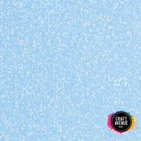 Neon Blue Glitter HTV