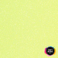 Neon Yellow Glitter HTV