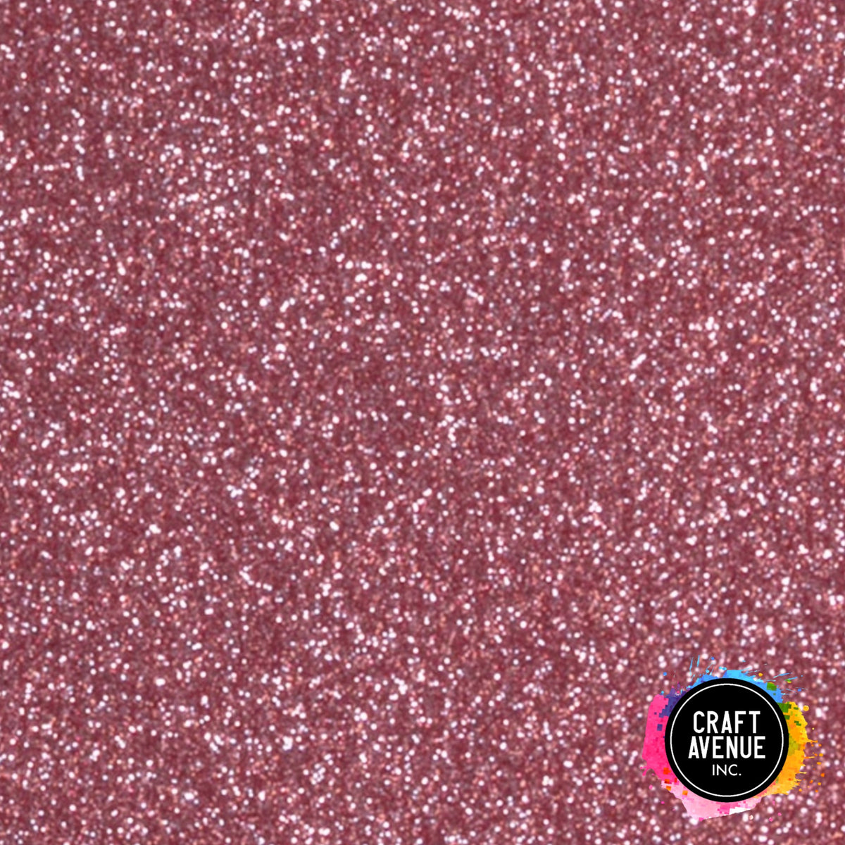 Rose Gold Glitter HTV Craft Avenue Ltd.