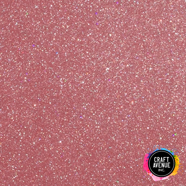Rose Gold Glitter Siser PSV permanent vinyl