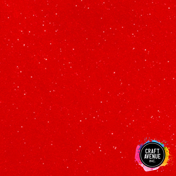 Glitter Flame Red Siser PSV permanent vinyl
