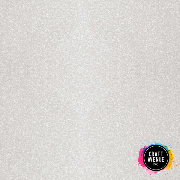 Snowstorm White Sparkle HTV