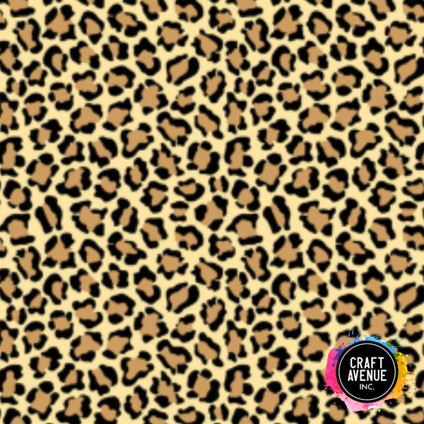 Leopard Adhesive Vinyl