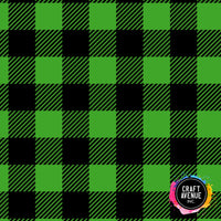 Green Buffalo Plaid