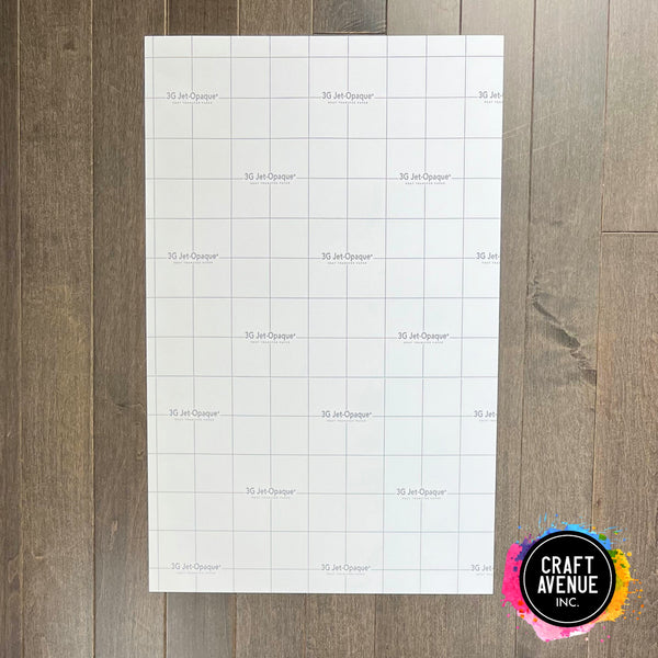Neenah Jet Opaque Inkjet Printable HTV 11 x 17